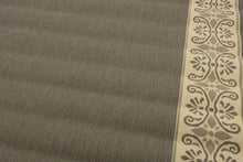 Load image into Gallery viewer, Capel Solaria Border Area Rug – Cocoa & Natural Tones, 9'3" × 12'9"