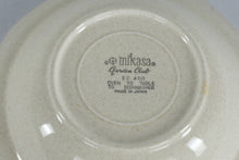 Load image into Gallery viewer, Mikasa Garden Club EC 400 Rimmed Serving Bowl Vintage Japan Stoneware