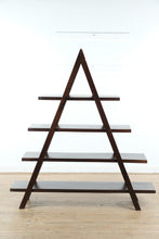 Load image into Gallery viewer, Solid Wood A-Frame Ladder Bookshelf Display Shelf