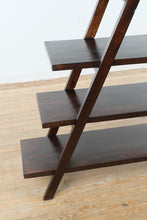 Load image into Gallery viewer, Solid Wood A-Frame Ladder Bookshelf Display Shelf