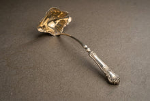 Load image into Gallery viewer, AE Lewis Sheffield England Punch Ladle Sterling Silver Handle 14 Inch Vintage