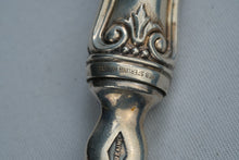 Load image into Gallery viewer, AE Lewis Sheffield England Punch Ladle Sterling Silver Handle 14 Inch Vintage