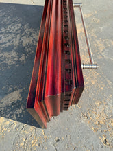 Load image into Gallery viewer, Traditional Mahogany Wall Shelf with Hanging Bar