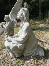 Load image into Gallery viewer, Concrete Jesus Praying Water Feature Statue