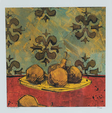 Load image into Gallery viewer, A Few Bartletts by Olivia Maxweller Signed Limited Edition Giclée Framed 31 x 31