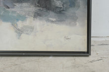 Load image into Gallery viewer, Large Abstract Canvas Wall Art 61 Inch Framed Modern Blue Pink Gray Painting