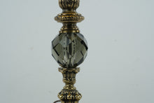 Load image into Gallery viewer, Golden Acanthus Table Lamp with Center Gem