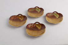 Load image into Gallery viewer, Set of 4 Acorn Trinket / Candy Plates