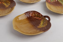 Load image into Gallery viewer, Set of 4 Acorn Trinket / Candy Plates
