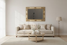 Load image into Gallery viewer, Miss Alabaster Decorative Wall Mirror Cream and Gold Ornate Frame 47 x 34