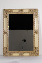 Load image into Gallery viewer, Miss Alabaster Decorative Wall Mirror Cream and Gold Ornate Frame 47 x 34