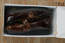 Load image into Gallery viewer, Alegria by PG Lite Mary Jane Shoes – FEL-713 Choco Patent Snake – Women’s EU 41 / US 10.5 – New