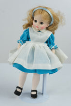 Load image into Gallery viewer, Vintage Madame Alexander Alice in Wonderland Doll 1552 Blue Dress With Box
