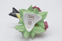 Load image into Gallery viewer, Lenox American Goldfinch Garden Bird Sculpture Fine Porcelain With Certificate