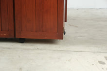 Load image into Gallery viewer, Amish Made Cherry Sewing Machine Cabinet with Fold Out Work Surface - Online Only