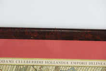 Load image into Gallery viewer, Antique Style Map of Amsterdam Framed Decorative Wall Art After Blaeu