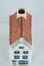 Load image into Gallery viewer, Royal Goedewaagen Delft Miniature Amsterdam Singel House Vase Hand Painted