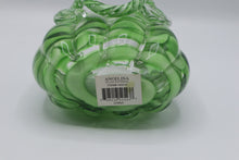Load image into Gallery viewer, Block Crystal Angelina Green Glass Handbag Vase With Box