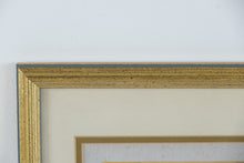 Load image into Gallery viewer, “Angels II” Framed Inspirational Art Print – 11" x 14" Gold Frame