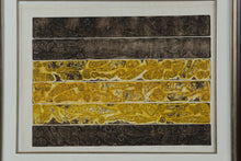 Load image into Gallery viewer, Anita Coffin Dammin Mycenae Limited Edition Abstract Etching Print Framed
