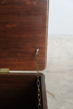 Load image into Gallery viewer, Antique Solid Wood Blanket Chest Trunk with Lift Top Storage