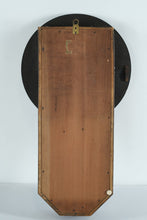 Load image into Gallery viewer, Antique Japanese Wall Clock – “M” Trade Mark – Wooden Schoolhouse Regulator Style – 23.5" Tall