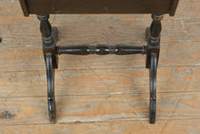 Load image into Gallery viewer, Antique Wooden Sewing Storage Cabinet Stand with Lift Lid and Interior Compartments
