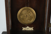 Load image into Gallery viewer, Antique European Wall Clock – Ornate Carved Wood Regulator with Brass Dial & Pendulum – 39" Tall