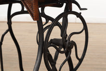 Load image into Gallery viewer, Antique Wheeler and Wilson Sewing Machine with Desk