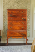 Load image into Gallery viewer, Antique Flamed Mahogany Tall Boy