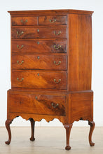 Load image into Gallery viewer, Antique Flamed Mahogany Tall Boy