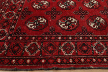 Load image into Gallery viewer, Antique Red Persian Rug w/ Center Medallions - 5'2" x 3'8"