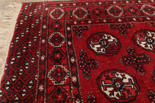 Load image into Gallery viewer, Antique Red Persian Rug w/ Center Medallions - 5'2" x 3'8"