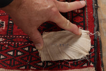 Load image into Gallery viewer, Antique Red Persian Rug w/ Center Medallions - 5'2" x 3'8"