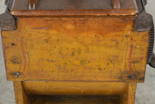 Load image into Gallery viewer, Antique Union Butter Churn 1864 Patent Wood and Cast Metal with Glass Top