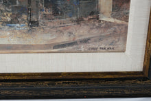 Load image into Gallery viewer, Chiu Tak Hak Paris Streetscape Framed Wall Art Prints Set of 2 Antoinette Bouchons