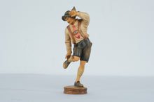 Load image into Gallery viewer, Vintage Anton Fischer Bavarian Schuhplattler Dirndl Dancers Wood Figurines Pair