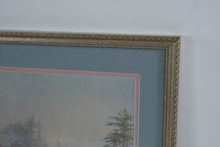 Load image into Gallery viewer, Ben Hampton Appalachian Spring 1974 Cabin Landscape Framed Art Print 20 by 15