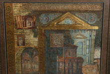 Load image into Gallery viewer, "Classical Roman Architecture Collage – Framed Print"