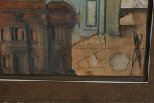 Load image into Gallery viewer, "Classical Roman Architecture Collage – Framed Print"