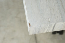 Load image into Gallery viewer, Arhaus Nika Spalted Oak Dining Table 94.5 x 43.25 Modern Industrial