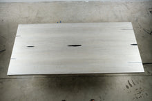 Load image into Gallery viewer, Arhaus Nika Spalted Oak Dining Table 94.5 x 43.25 Modern Industrial