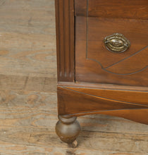 Load image into Gallery viewer, Circa 1930s Art Deco Chest of Drawers with Carved Detail