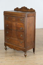 Load image into Gallery viewer, Circa 1930s Art Deco Chest of Drawers with Carved Detail