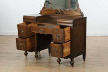 Load image into Gallery viewer, Art Deco Vanity on Casters, Circa 1930s