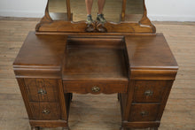 Load image into Gallery viewer, Art Deco Vanity on Casters, Circa 1930s