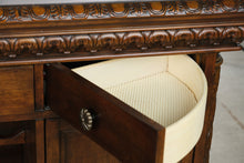 Load image into Gallery viewer, Ashley Furniture North Shore Millennium Marble Top Home Bar – Carved Wood – 68 Inches