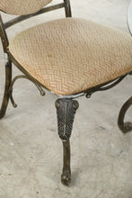 Load image into Gallery viewer, Ashley Furniture Ornate Glass Top Dining Table and Four Chair Set