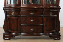 Load image into Gallery viewer, Ashley Millennium Collection Mahogany China Cabinet Curio Display Hutch D517-81
