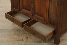 Load image into Gallery viewer, Rustic Asian Buffet Cabinet with Lower Drawers